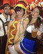 Kate's Running :-/ as a HOT DOG!!